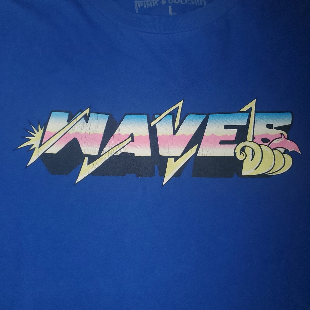 Pink Dolphin WAVES tshirt